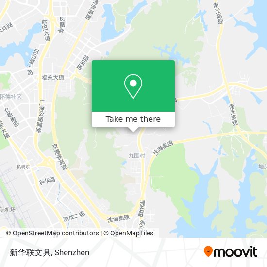 新华联文具 map