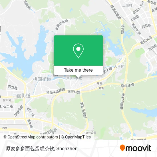 原麦多多面包蛋糕茶饮 map