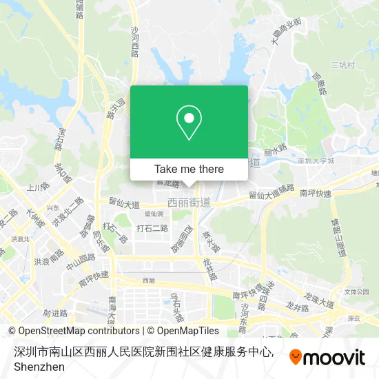 深圳市南山区西丽人民医院新围社区健康服务中心 map