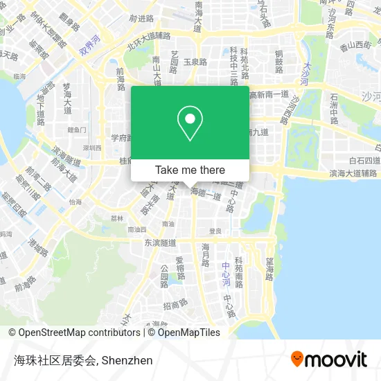海珠社区居委会 map