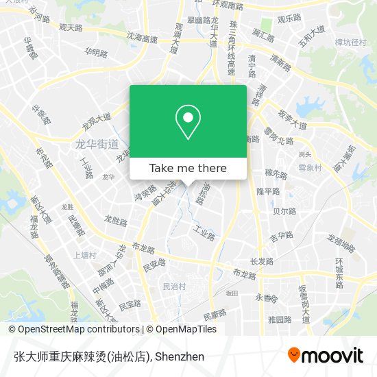 张大师重庆麻辣烫(油松店) map