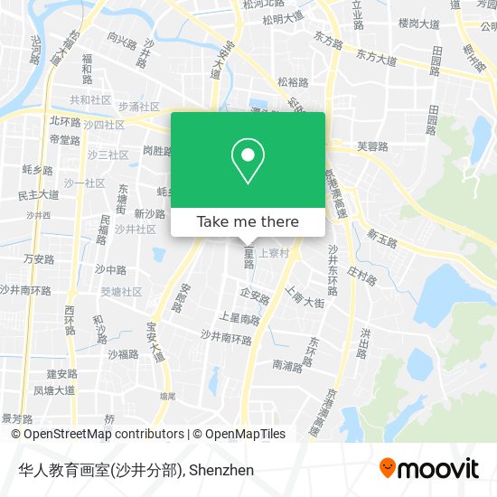 华人教育画室(沙井分部) map