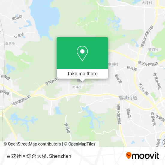 百花社区综合大楼 map