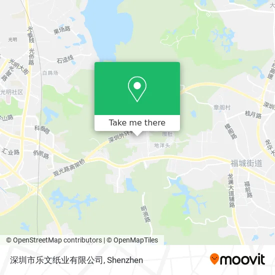 深圳市乐文纸业有限公司 map