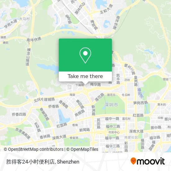 胜得客24小时便利店 map