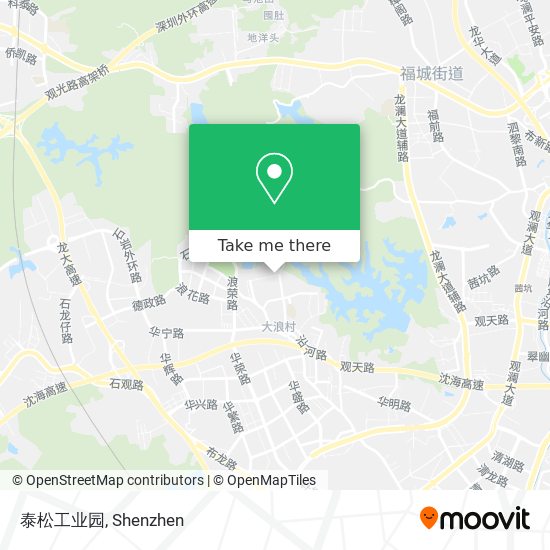 泰松工业园 map