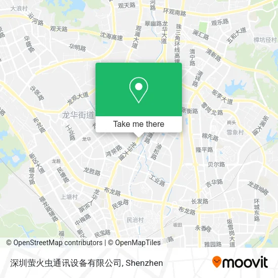 深圳萤火虫通讯设备有限公司 map