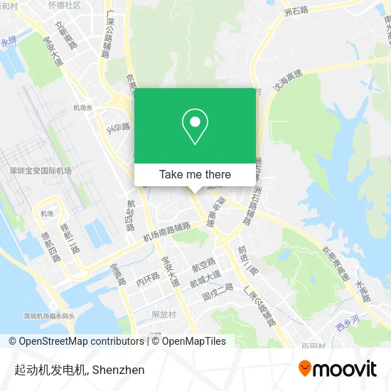 起动机发电机 map