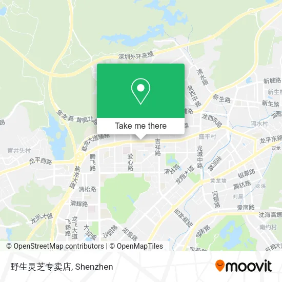 野生灵芝专卖店 map