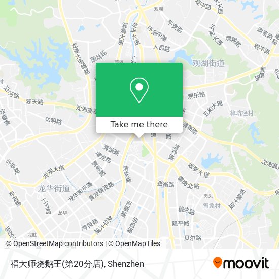 福大师烧鹅王(第20分店) map