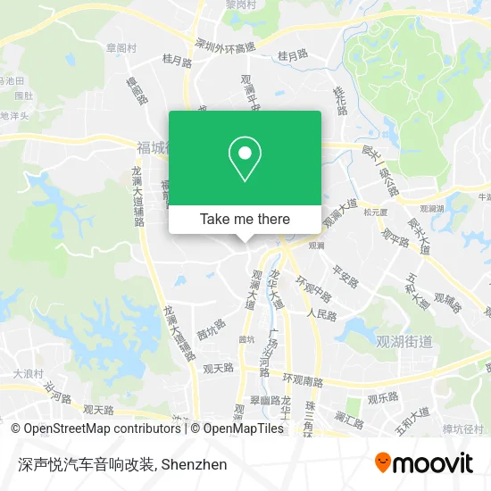 深声悦汽车音响改装 map