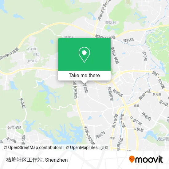 桔塘社区工作站 map