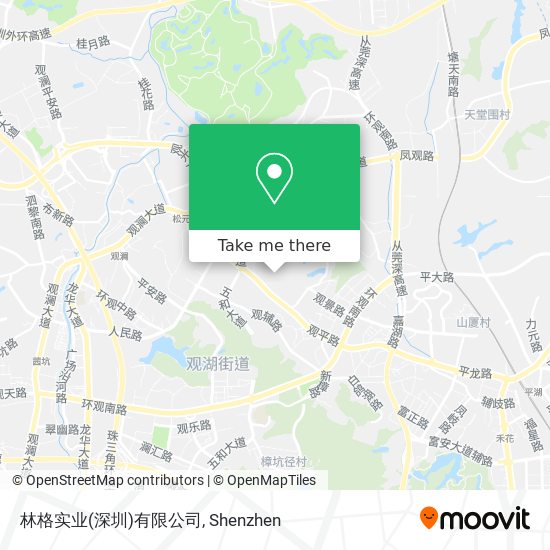 林格实业(深圳)有限公司 map