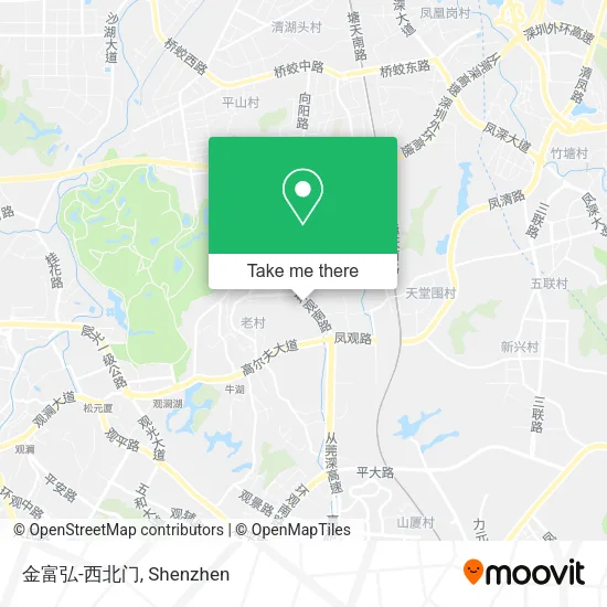 金富弘-西北门 map
