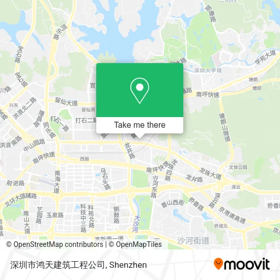 深圳市鸿天建筑工程公司 map