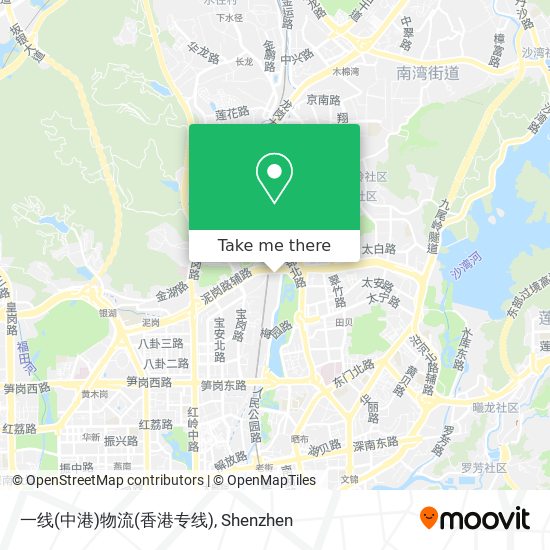 一线(中港)物流(香港专线) map
