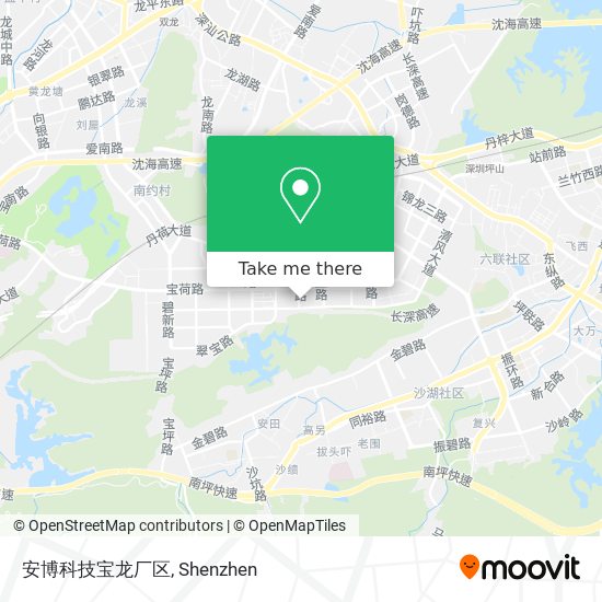 安博科技宝龙厂区 map