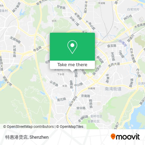 特惠港货店 map
