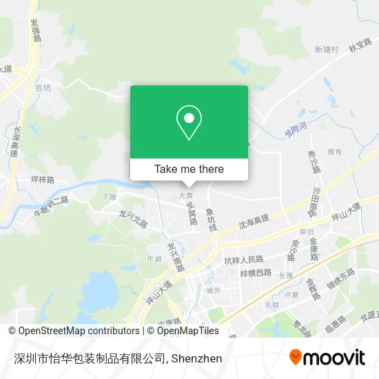 深圳市怡华包装制品有限公司 map