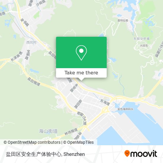 盐田区安全生产体验中心 map