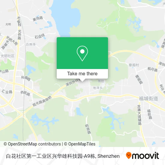 白花社区第一工业区兴华雄科技园-A9栋 map