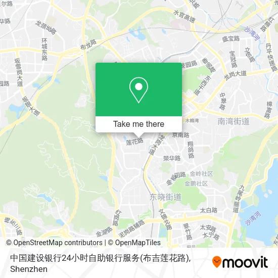 中国建设银行24小时自助银行服务(布吉莲花路) map