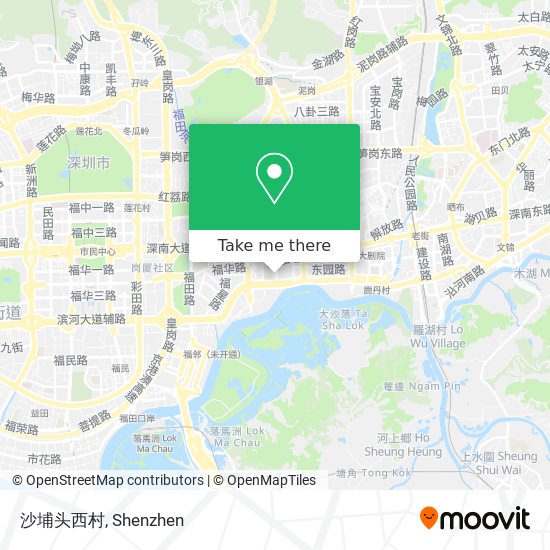 沙埔头西村 map