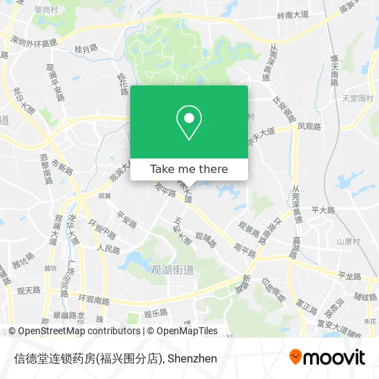 信德堂连锁药房(福兴围分店) map