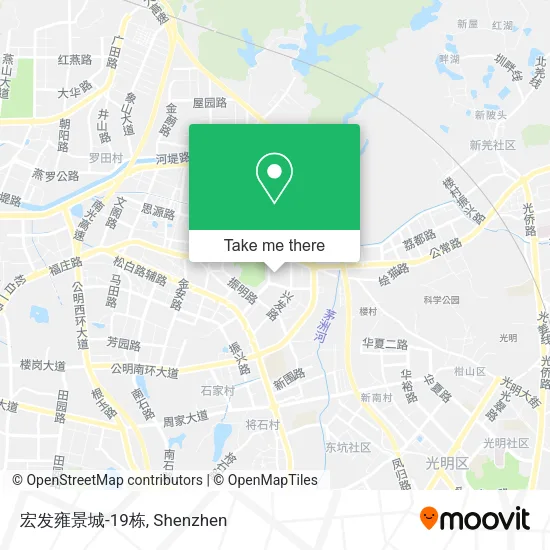 宏发雍景城-19栋 map