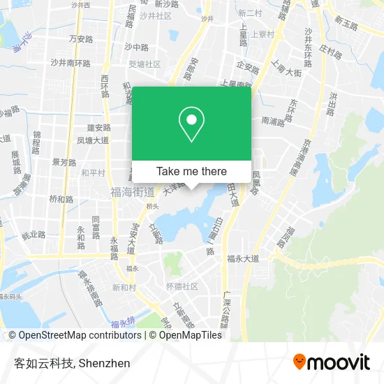 客如云科技 map