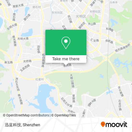 迅蓝科技 map