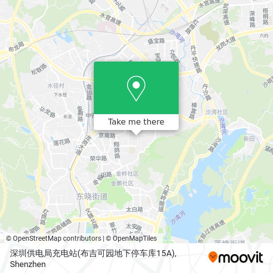 深圳供电局充电站(布吉可园地下停车库15A) map