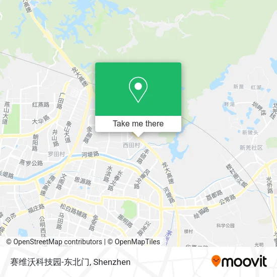 赛维沃科技园-东北门 map