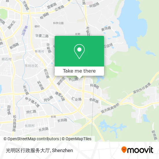 光明区行政服务大厅 map