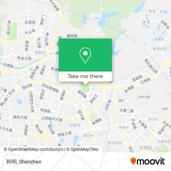 和明 map