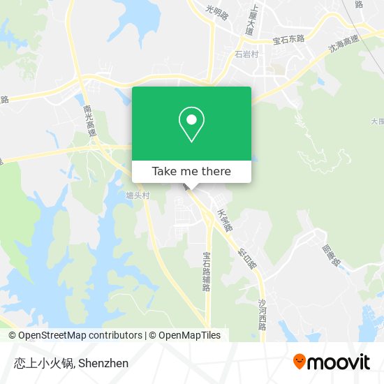 恋上小火锅 map