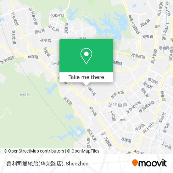 普利司通轮胎(华荣路店) map