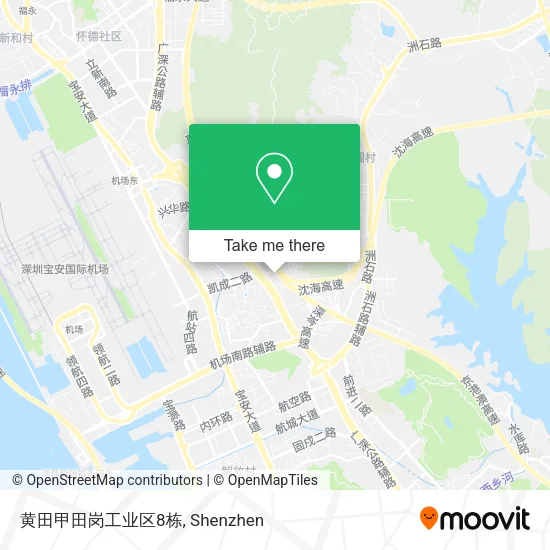 黄田甲田岗工业区8栋 map