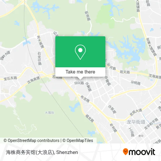 海株商务宾馆(大浪店) map