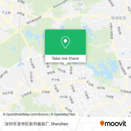 深圳市龙华区新羽服装厂 map