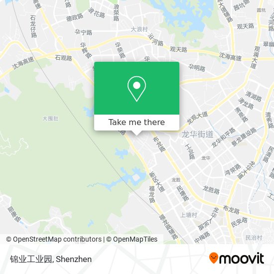 锦业工业园 map