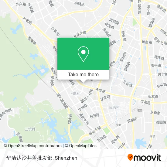 华清达沙井盖批发部 map