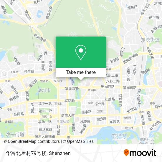 华富北屋村79号楼 map