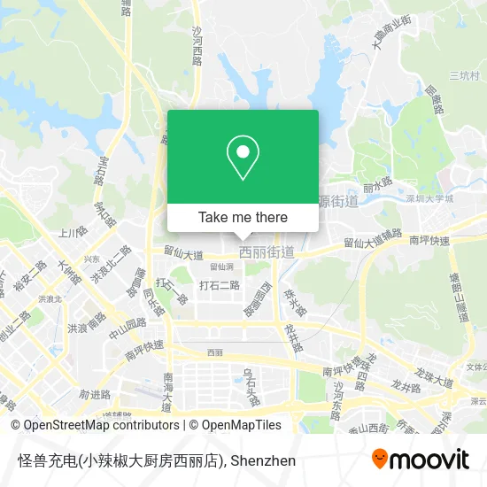 怪兽充电(小辣椒大厨房西丽店) map