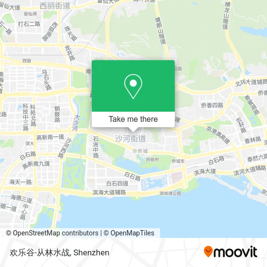 欢乐谷-从林水战 map