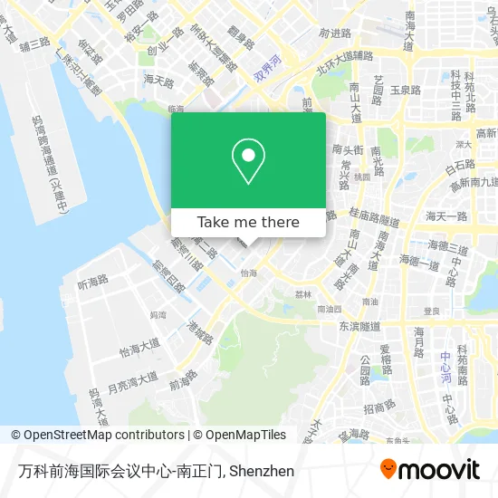 万科前海国际会议中心-南正门 map