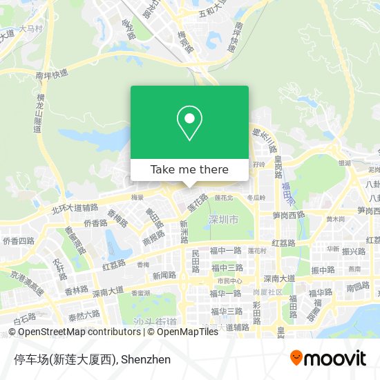 停车场(新莲大厦西) map