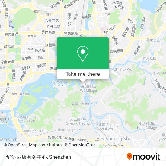 华侨酒店商务中心 map