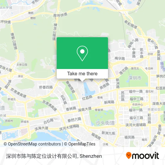 深圳市陈与陈定位设计有限公司 map