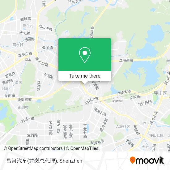 昌河汽车(龙岗总代理) map